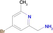 (4-Bromo-6-methylpyridin-2-yl)methanamine