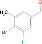 4-BROMO-3-FLUORO-5-METHYLBENZALDEHYDE