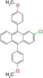 9,10-Bis(4-methoxyphenyl)-2-chloroanthracene