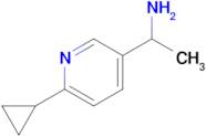 1-(6-Cyclopropylpyridin-3-yl)ethanamine