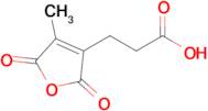 3-(4-Methyl-2,5-dioxo-2,5-dihydrofuran-3-yl)propanoic acid