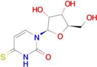 1-((2R,3R,4S,5R)-3,4-Dihydroxy-5-(hydroxymethyl)tetrahydrofuran-2-yl)-4-thioxo-3,4-dihydropyrimidi…