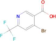 4-Bromo-6-(trifluoromethyl)nicotinic acid