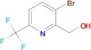 (3-Bromo-6-(trifluoromethyl)pyridin-2-yl)methanol