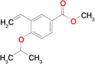 Methyl 4-isopropoxy-3-vinylbenzoate