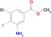 Methyl 3-amino-5-bromo-4-iodobenzoate