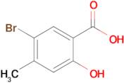 5-Bromo-2-hydroxy-4-methylbenzoic acid