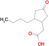 2-(2-Butyl-4-oxocyclopentyl)acetic acid