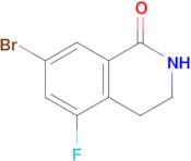 7-Bromo-5-fluoro-3,4-dihydroisoquinolin-1(2H)-one