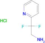 2,2-difluoro-2-(2-pyridyl)ethanamine;hydrochloride