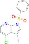 1-(benzenesulfonyl)-4-chloro-3-iodo-1H-pyrrolo[2,3-b]pyridine