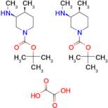tert-butyl (3S,4S)-4-methyl-3-(methylamino)piperidine-1-carboxylate hemioxalate