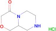 1,6,7,8,9,9a-hexahydropyrazino[2,1-c][1,4]oxazin-4-one hydrochloride