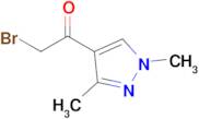 2-Bromo-1-(1,3-dimethyl-1H-pyrazol-4-yl)ethan-1-one