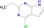 4-Chloro-2-ethyl-7H-pyrrolo[2,3-d]pyrimidine