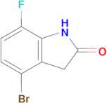 4-Bromo-7-fluoroindolin-2-one