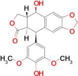 (5R,5aR,8aR,9R)-9-Hydroxy-5-(4-hydroxy-3,5-dimethoxyphenyl)-5,5a,8a,9-tetrahydrofuro[3',4':6,7]nap…