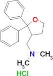 1-(2,2-Diphenyltetrahydrofuran-3-yl)-N,N-dimethylmethanamine hydrochloride
