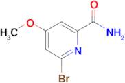 6-Bromo-4-methoxypicolinamide