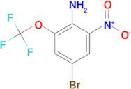 4-Bromo-2-nitro-6-(trifluoromethoxy)aniline