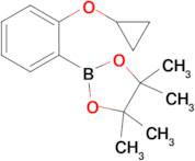 2-(2-Cyclopropoxyphenyl)-4,4,5,5-tetramethyl-1,3,2-dioxaborolane