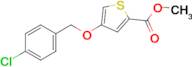 Methyl 4-((4-chlorobenzyl)oxy)thiophene-2-carboxylate