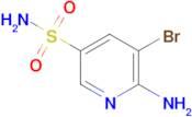 6-Amino-5-bromopyridine-3-sulfonamide