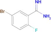 5-Bromo-2-fluorobenzimidamide