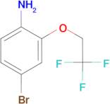 4-Bromo-2-(2,2,2-trifluoro-ethoxy)-phenylamine