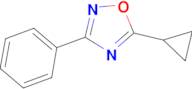 5-Cyclopropyl-3-phenyl-[1,2,4]oxadiazole