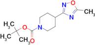 4-(5-Methyl-[1,2,4]oxadiazol-3-yl)-piperidine-1-carboxylic acid tert-butyl ester