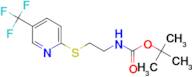 [2-(5-Trifluoromethyl-pyridin-2-ylsulfanyl)-ethyl]-carbamic acid tert-butyl ester