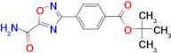 4-(5-Carbamoyl-[1,2,4]oxadiazol-3-yl)-benzoic acid tert-butyl ester