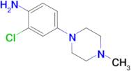 2-Chloro-4-(4-methyl-piperazin-1-yl)-phenylamine