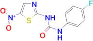 1-(4-Fluoro-phenyl)-3-(5-nitro-thiazol-2-yl)-urea