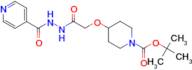 4-{2-Oxo-2-[N'-(pyridine-4-carbonyl)-hydrazino]-ethoxy}-piperidine-1-carboxylic acid tert-butyl es…