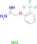 2-(2-Trifluoromethyl-phenoxy)-acetamidine; hydrochloride