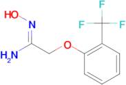 N-Hydroxy-2-(2-trifluoromethyl-phenoxy)-acetamidine