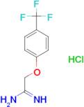 2-(4-Trifluoromethyl-phenoxy)-acetamidine; hydrochloride