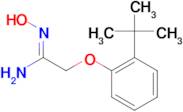 2-(2-tert-Butyl-phenoxy)-N-hydroxy-acetamidine