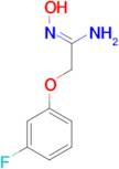 2-(3-Fluoro-phenoxy)-N-hydroxy-acetamidine