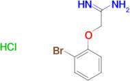 2-(2-Bromo-phenoxy)-acetamidine; hydrochloride