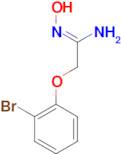 2-(2-Bromo-phenoxy)-N-hydroxy-acetamidine