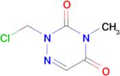 2-Chloromethyl-4-methyl-2H-[1,2,4]triazine-3,5-dione