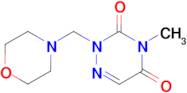 4-Methyl-2-morpholin-4-ylmethyl-2H-[1,2,4]triazine-3,5-dione