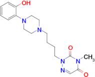 2-{4-[4-(2-Hydroxy-phenyl)-piperazin-1-yl]-butyl}-4-methyl-2H-[1,2,4]triazine-3,5-dione
