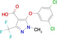 5-(3,5-Dichloro-phenoxy)-1-methyl-3-trifluoromethyl-1H-pyrazole-4-carboxylic acid