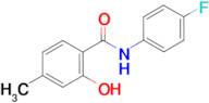 N-(4-Fluoro-phenyl)-2-hydroxy-4-methyl-benzamide