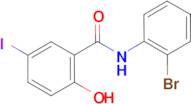 N-(2-Bromo-phenyl)-2-hydroxy-5-iodo-benzamide