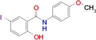 2-Hydroxy-5-iodo-N-(4-methoxy-phenyl)-benzamide